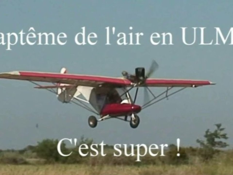 Baptême de L'air en ULM