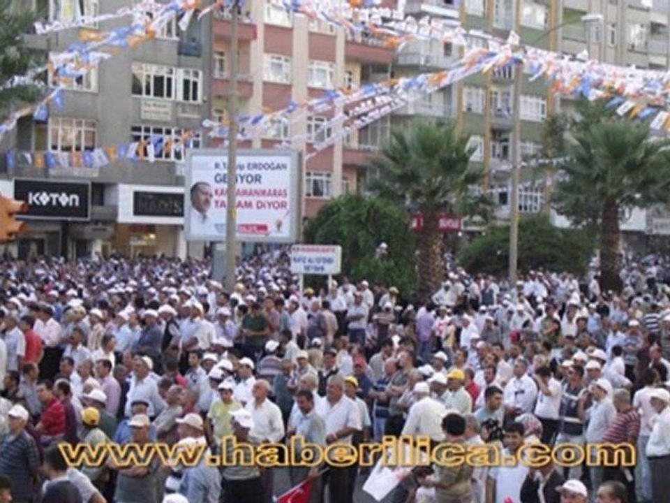 KAHRAMANMARAŞ "EVET" MİTİNGİ