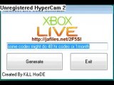 Xbox LIVE & Microsoft Points Code Generator FREE Keygen