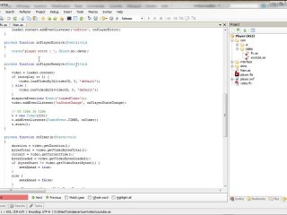 Créer un player Flash : Lecture FLV