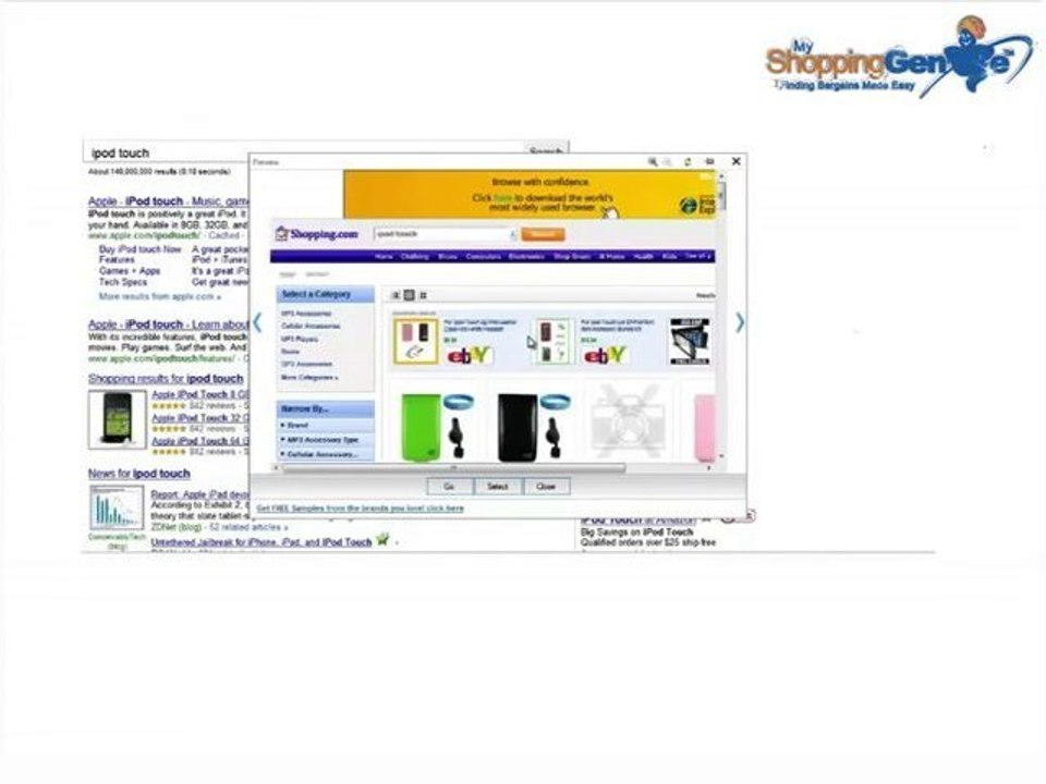 My shopping genie,power of the apps
