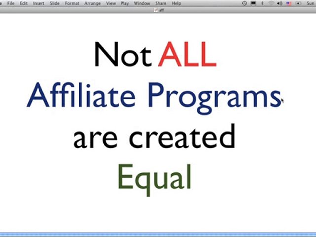 Affiliate Programs