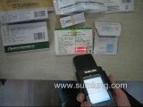 portable barcode scanner.data collection terminal SL-MS30