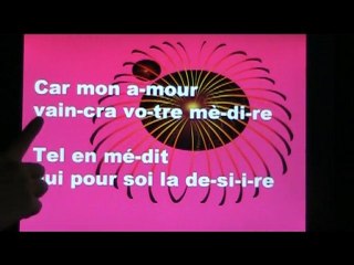 Vous perdez temps - Karaoke version