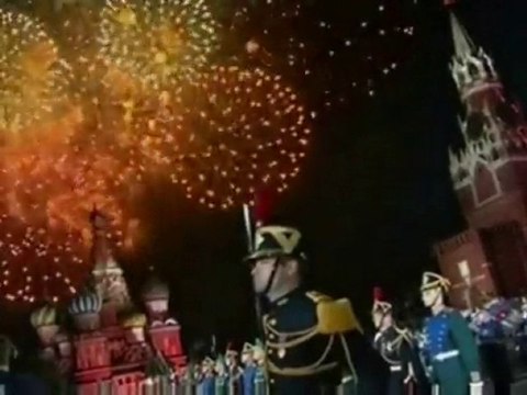 Red Square 1812 FireWorks & IDF Band