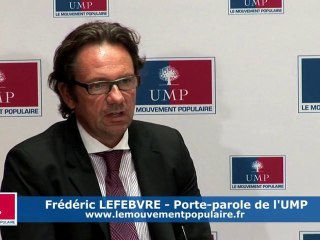 UMP- "Le navire France est sur la bonne voie"