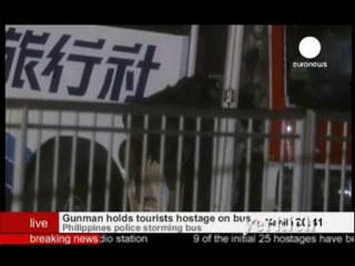 Prise d'otage d'un bus à Manille "Philippines"