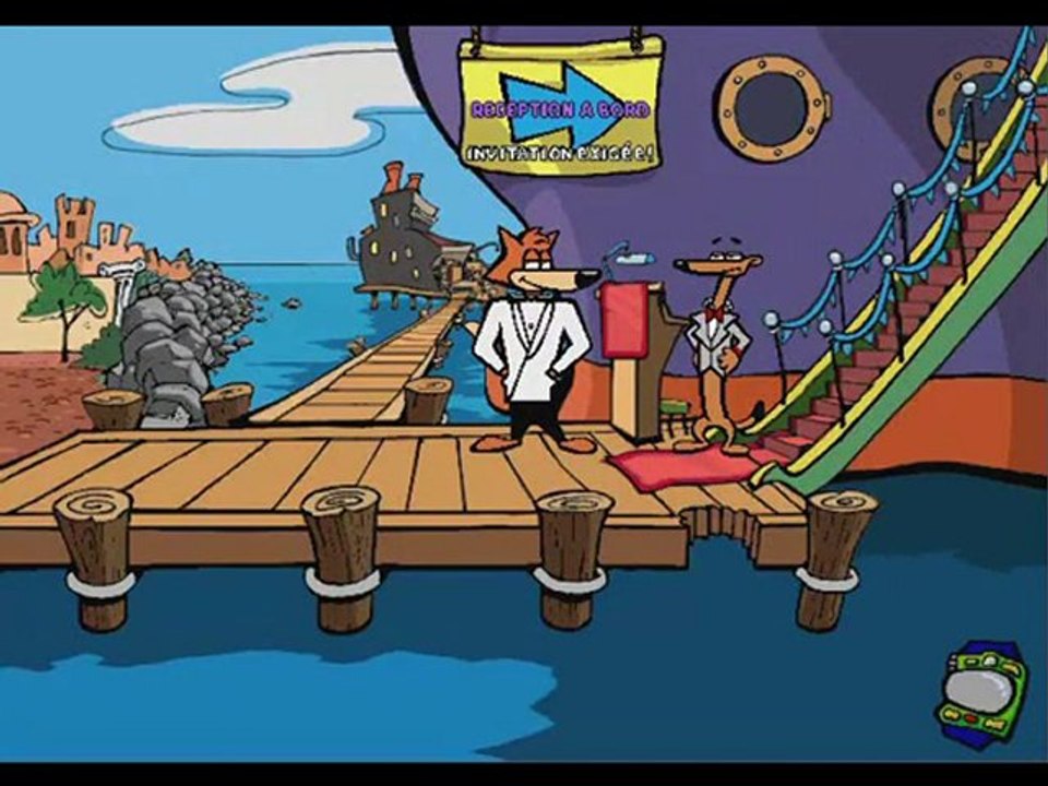 Walkthrough Spy Fox Opération Milkshake Partie3:Persane Bleu