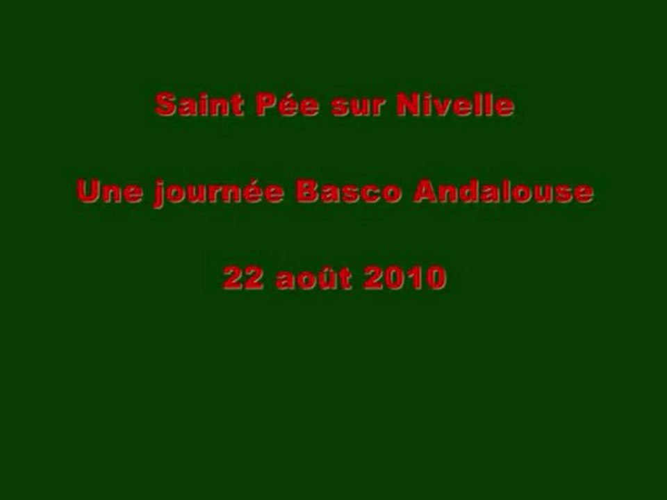Saint Pée sur Nivellle - Journée Basco Andalouse - 22 août 2010