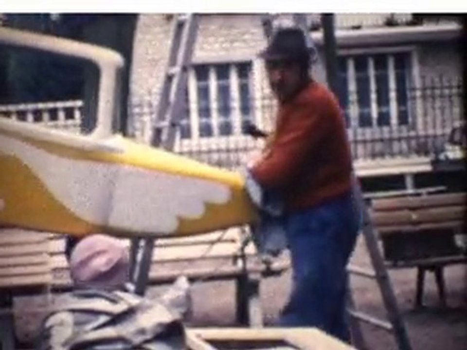 Manege Pernin - parc Pasteur - Orléans 1976.