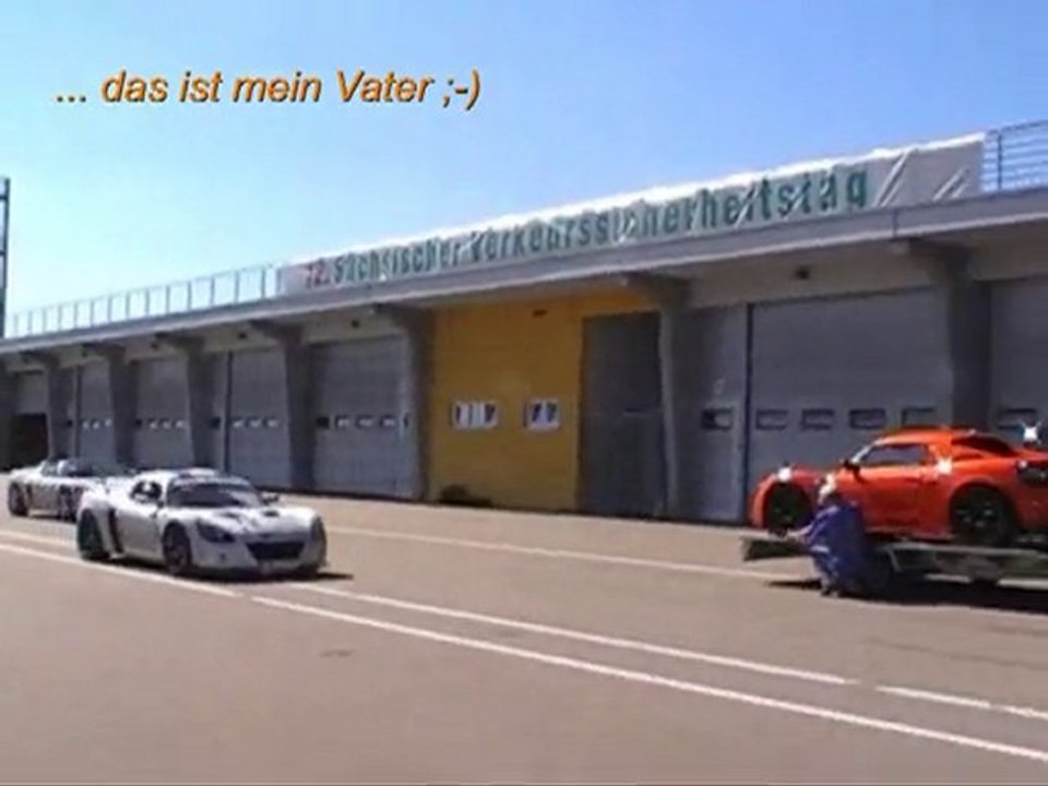 Alina TV am Sachsenring 7IG vs. Opel Speedster