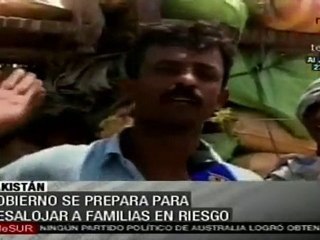 Gobierno paquistaní se prepara para desalojar más familias