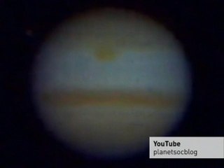 Amateur astronomer captures Jupiter flash