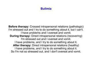 Relational therapy - Bulimia