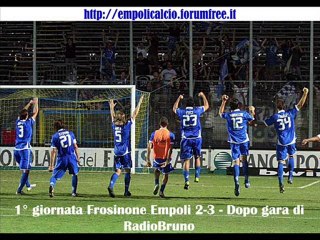 1° Frosinone Empoli il Dopo gara di RadioBruno