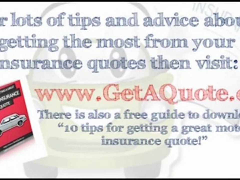 Motor Insurance quote help and advice