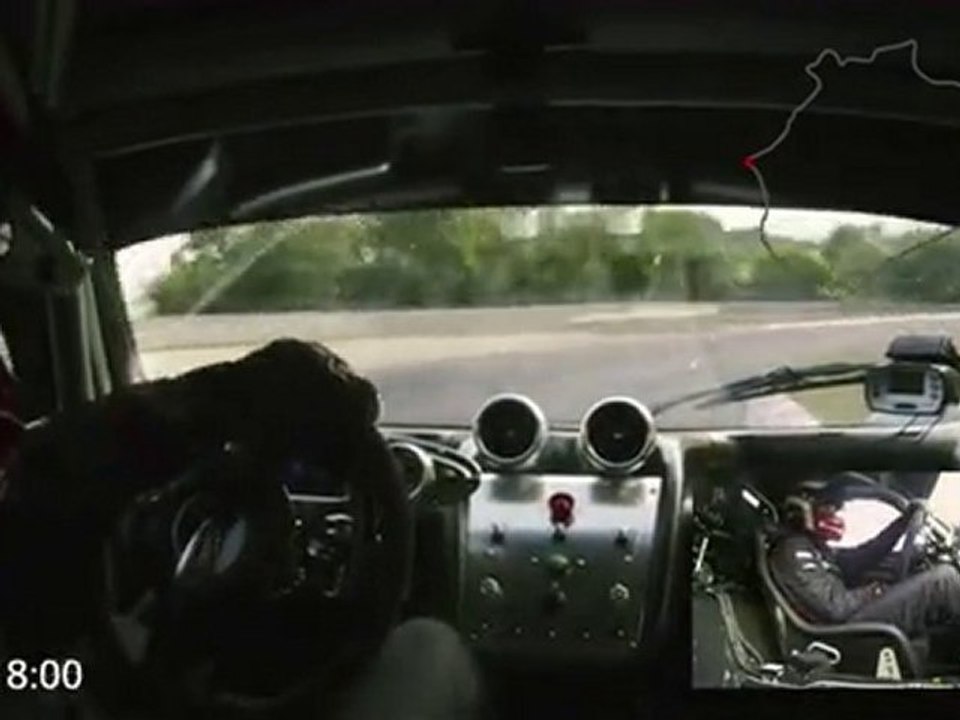 ZONDA R NURBURGRING : 6'47" !!