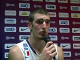 Les réactions de Nando de Colo après France - Australie