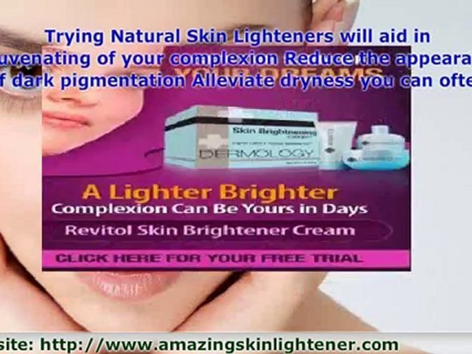 Introducing an Effective Natural Skin Lightener - And 3 Reas