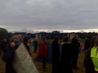 Climate Camp unleashes the Tower!