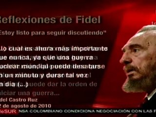 Fidel Castro: estoy listo para seguir discutiendo sobre el t