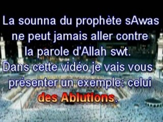 Les ablutions selon le coran