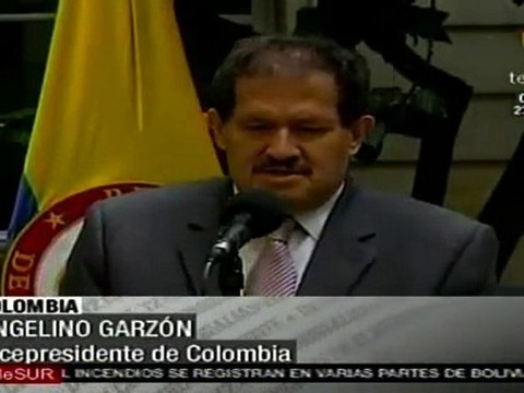 Vicepresidente Garzon replica a grupos guerrilleros