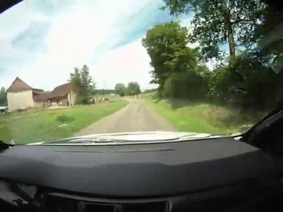 Rallye des Lacs 2010 Caméra embarquée ES5 LAURENCE RAMPIN