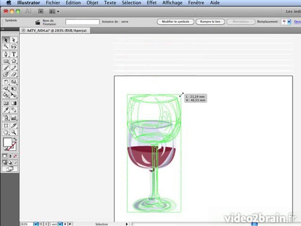 Illustrator CS5 : Les transformations de symbole