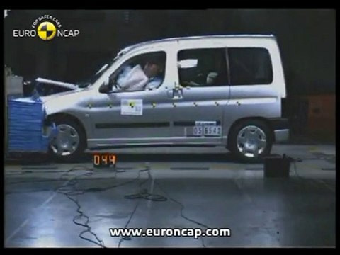Euro NCAP ~ Citroen Berlingo 2005 Crash test