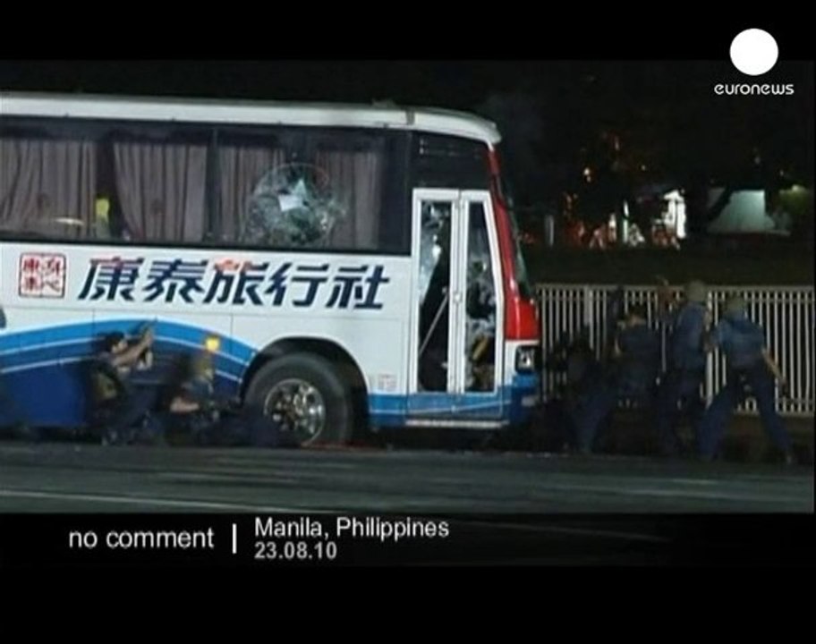 Tourists die in Manila bus shoot-out - no comment