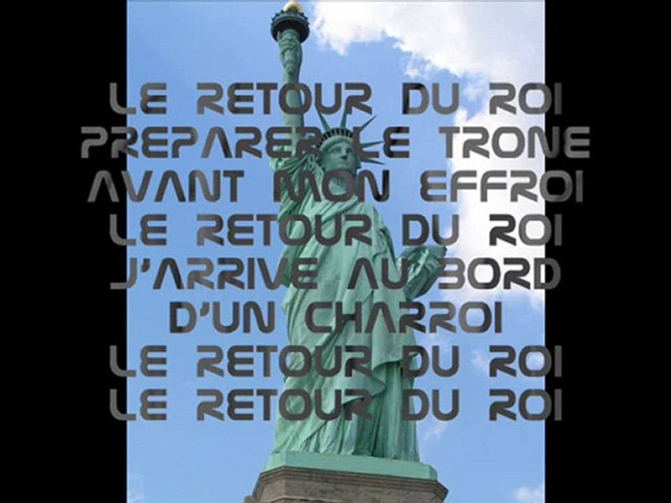 Le retour du roi