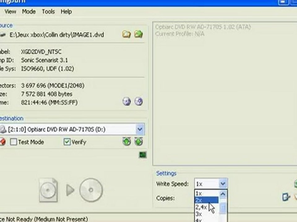 Graver un jeux xbox 360 avec imgburn www.flash-360-xbox.com