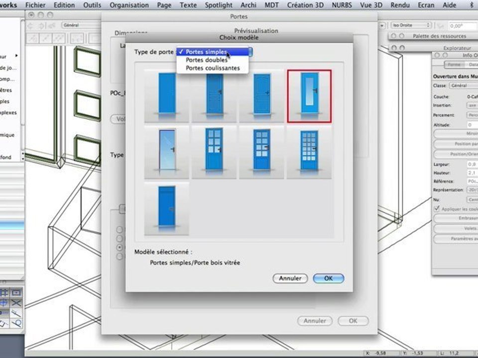 Vectorworks 2010 Les Murs