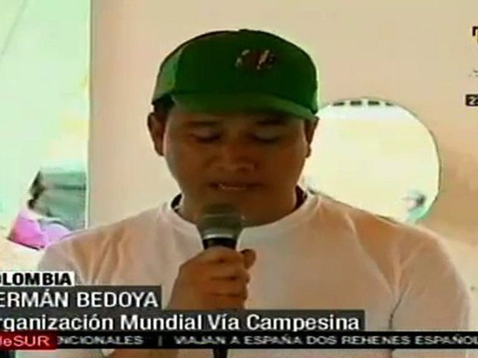 Dirigentes sociales colombianos rechazan bases militares est