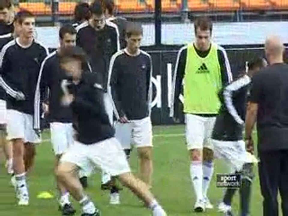 Partizanov trening u Briselu