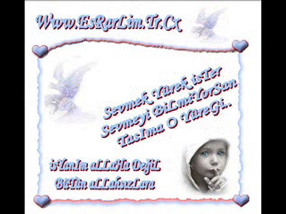 Sus ağlama ben deniz yanlızlık güzel şeydir Zor oLsada