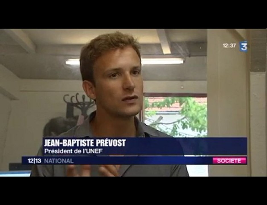 Coût de la vie étudiante:+4,3% en 2010/2011