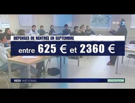 L'Unef publie son panier de l'étudiant