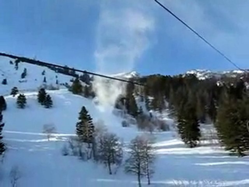 Tornade de neige