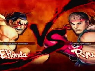 SSF4 : Ryu vs Honda