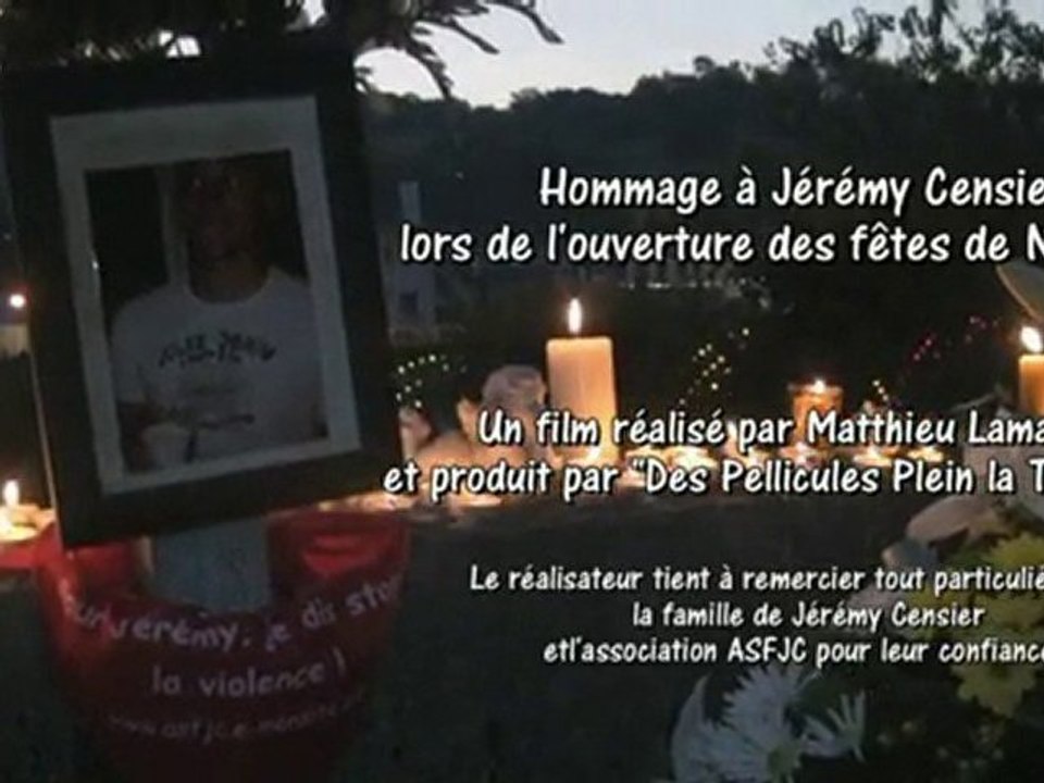 Hommage à Jérémy Censier ©