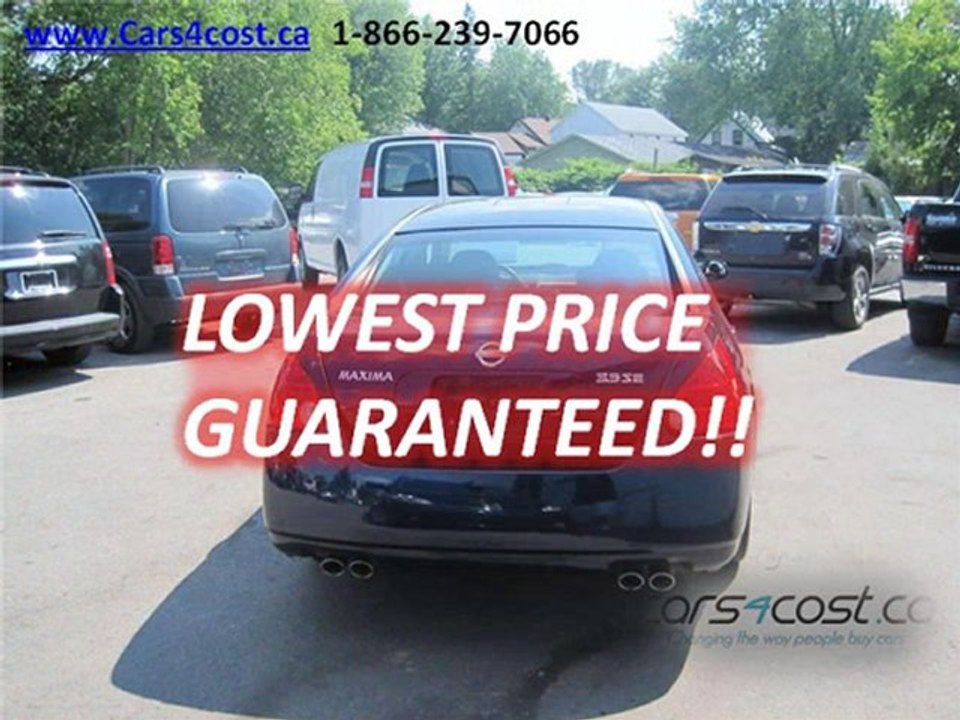 2006 Nissan Maxima SE Kingston Ontario For Cost + $499