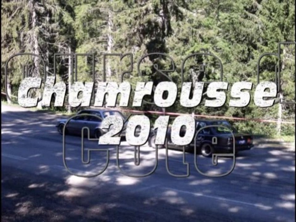 course de côte Chamrousse2010. vhc et drift