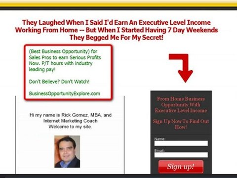 (Best Business Opportunity) Sales Pros earn Executive Incom