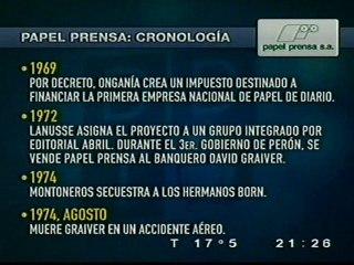1/2 Historia de Papel Prensa