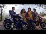 Valentino Rossi Riding T135 Jupiter Motorcycle Commercial