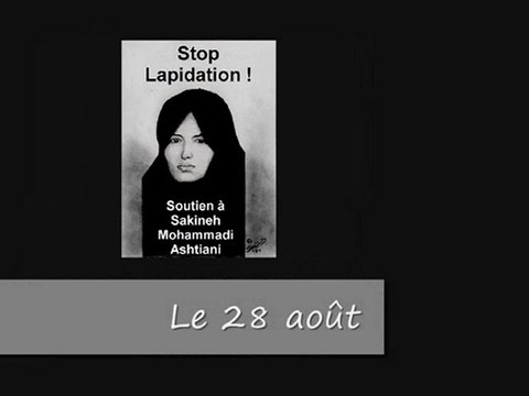 Dijon pour Sakineh le 28 août contre la lapidation