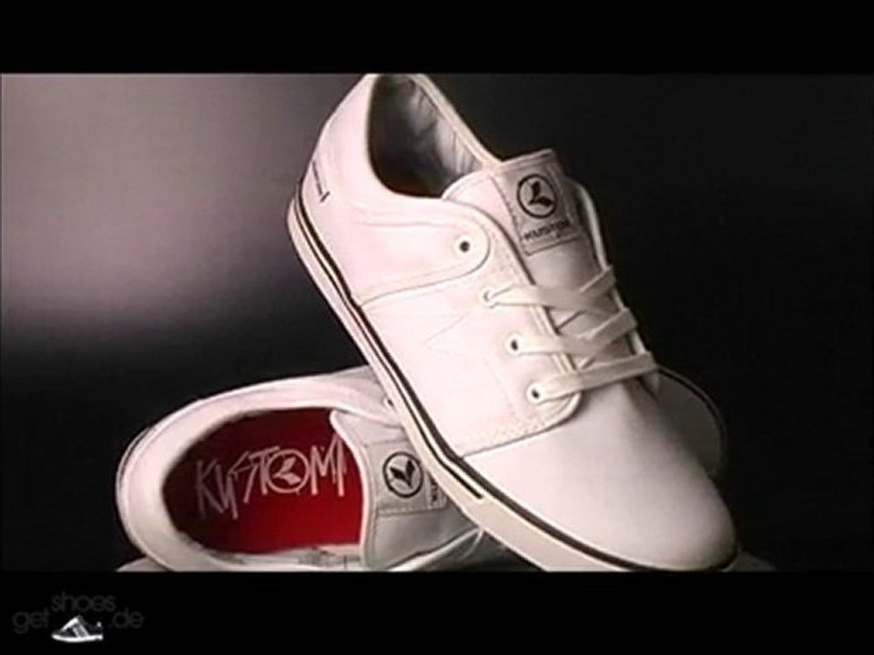 Kustom Schuhe Scooter Sneaker Weiß jetzt bei www.getshoes.de