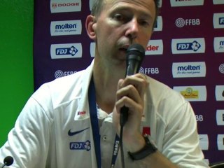 Les réactions de Vincent Collet après France vs. Brésil